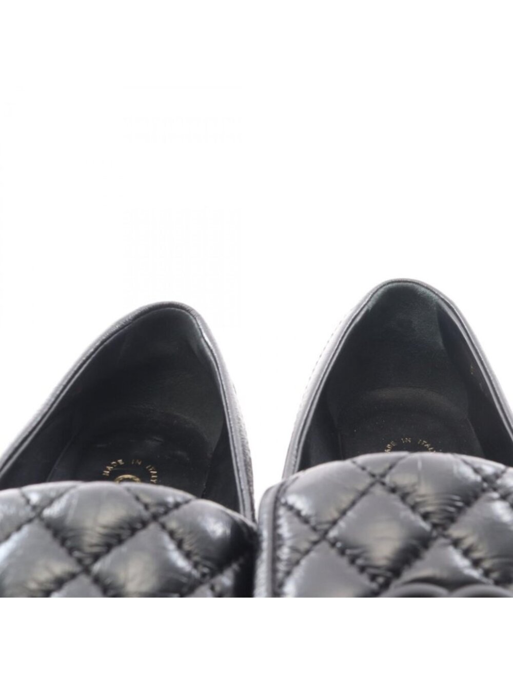 Chanel Loafers Quilted Turnlock Leather - Picture 8 of 10